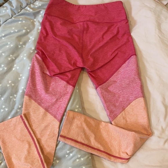Outdoor Voices Pink Flamingo 7/8 Spring Leggings Size XS - Picture 8 of 9